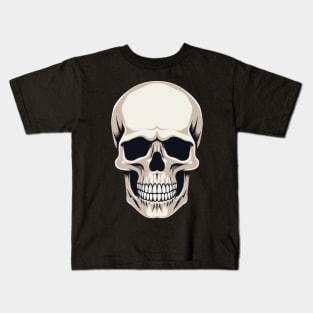 Human Skull Kids T-Shirt